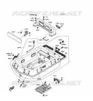 COQUE pour Kawasaki JET MATE 1989