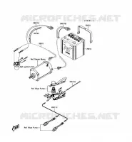 &Eacute;QUIPEMENT ELECTRIQUE pour Kawasaki JET MATE 1989