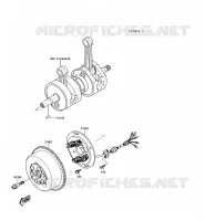 G&Eacute;N&Eacute;RATEUR pour Kawasaki JET MATE 1989