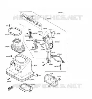 GUIDON pour Kawasaki JET MATE 1989