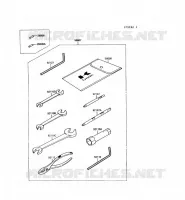 OUTIL UTILISATEUR pour Kawasaki JET MATE 1989