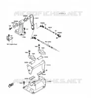 POIGNEE POLE pour Kawasaki JET MATE 1989