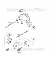POIGNEE POLE pour Kawasaki JET MATE 1989