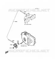 POMPE A HUILE pour Kawasaki JET MATE 1989
