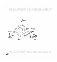 SUPPORT MOTEUR pour Kawasaki JET MATE 1989