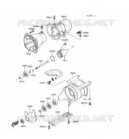TURBINE pour Kawasaki JET MATE 1989