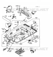 COQUE pour Kawasaki JET MATE 1992