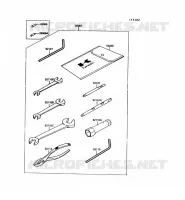 OUTIL pour Kawasaki JET MATE 1992