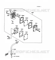 POMPE A ESSENCE pour Kawasaki JET MATE 1992