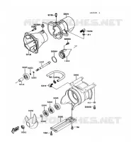 TURBINE pour Kawasaki JET MATE 1992
