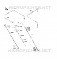 CABLES pour Kawasaki JET SKI X-2 1993