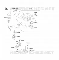 CAPOT MOTEUR pour Kawasaki JET SKI X-2 1993