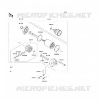 D&Eacute;MARREUR pour Kawasaki JET SKI X-2 1993