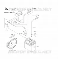 &Eacute;QUIPEMENT ELECTRIQUE pour Kawasaki JET SKI X-2 1993