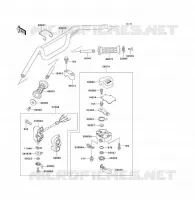 GUIDON pour Kawasaki JET SKI X-2 1993