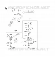 GUIDON pour Kawasaki JET SKI X-2 1993