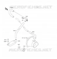 SYSTEME DE CALE pour Kawasaki JET SKI X-2 1993