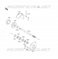 ARBRE DE TRANSMISSION pour Kawasaki JET SKI X-2 1994