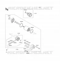 D&Eacute;MARREUR pour Kawasaki JET SKI TS 1991
