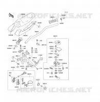 GUIDON pour Kawasaki JET SKI TS 1991