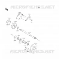 ARBRE DE TRANSMISSION pour Kawasaki JET SKI TS 1992