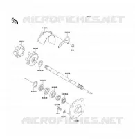 ARBRE DE TRANSMISSION pour Kawasaki JET SKI TS 1992