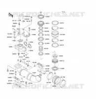 &Eacute;CHAPPEMENT pour Kawasaki JET SKI TS 1996