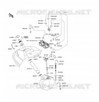 RESERVOIR CARBURANT pour Kawasaki JET SKI X-2 2007