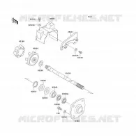 ARBRE DE TRANSMISSION pour Kawasaki JET SKI 1100 ZXI 1996