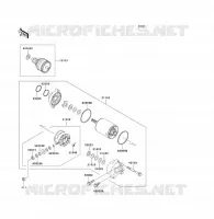 D&Eacute;MARREUR pour Kawasaki JET SKI 1100 ZXI 2002