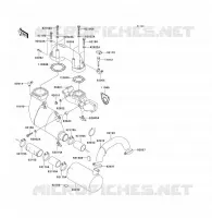 &Eacute;CHAPPEMENT pour Kawasaki JET SKI 1100 ZXI 2002