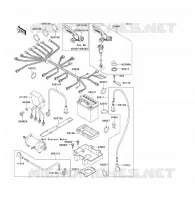 &Eacute;QUIPEMENT ELECTRIQUE pour Kawasaki JET SKI 1100 ZXI 2002