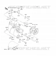 REFROIDISSEMENT pour Kawasaki JET SKI 1100 ZXI 2002