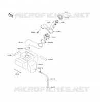 R&Eacute;SERVOIR D'HUILE pour Kawasaki JET SKI 1100 ZXI 2002