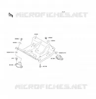 SUPPORT MOTEUR pour Kawasaki JET SKI 1100 ZXI 2002