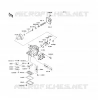 PI&Egrave;CES DE CARBURATEUR pour Kawasaki JET SKI ULTRA 150 2000