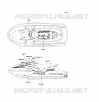 STICKER pour Kawasaki JET SKI ULTRA 150 2000
