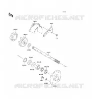 ARBRE DE TRANSMISSION pour Kawasaki JET SKI SUPER SPORT XI 1994