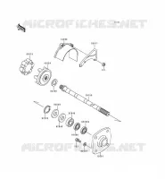 ARBRE DE TRANSMISSION pour Kawasaki JET SKI 750 ZXI 1995
