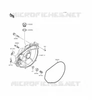 COUVERCLES MOTEUR pour Kawasaki JET SKI 750 ZXI 1996
