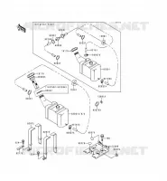 R&Eacute;SERVOIR D'HUILE pour Kawasaki JET SKI 750 ZXI 1996