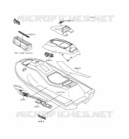 STICKER pour Kawasaki JET SKI 750 ZXI 1996