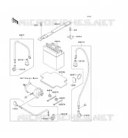 &Eacute;QUIPEMENT ELECTRIQUE pour Kawasaki JET SKI SS 1997
