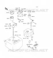 COMPTEURS pour Kawasaki JET SKI SUPER SPORT XI 1997