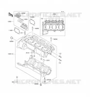 CARTER MOTEUR(S) pour Kawasaki JET SKI 900 ZXI 1995
