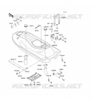 COQUE pour Kawasaki JET SKI 900 ZXI 1995