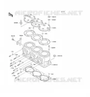 CULASSE/CYLINDRE pour Kawasaki JET SKI 900 ZXI 1995
