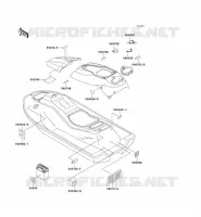 LABEL pour Kawasaki JET SKI 900 ZXI 1995