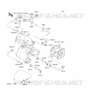 REFROIDISSEMENT pour Kawasaki JET SKI 900 ZXI 1995