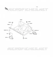 SUPPORT MOTEUR pour Kawasaki JET SKI 900 ZXI 1995